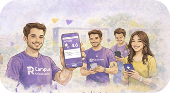 Encourage students to download and use the app