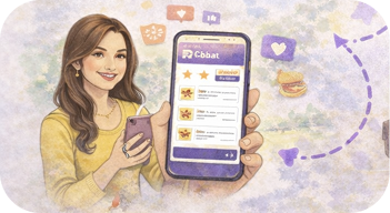 Share food reviews and experiences